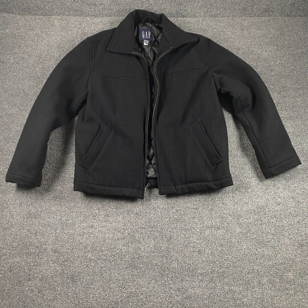 Vintage GAP Mens Black Jacket Size Small